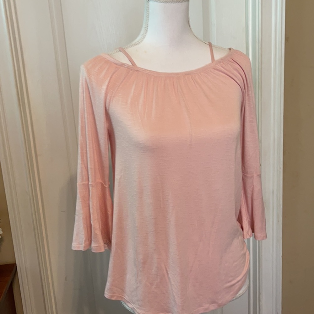 Pink tunic top